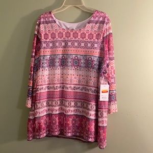 5/$25 NWT Croft & Barrow pxxl blouse